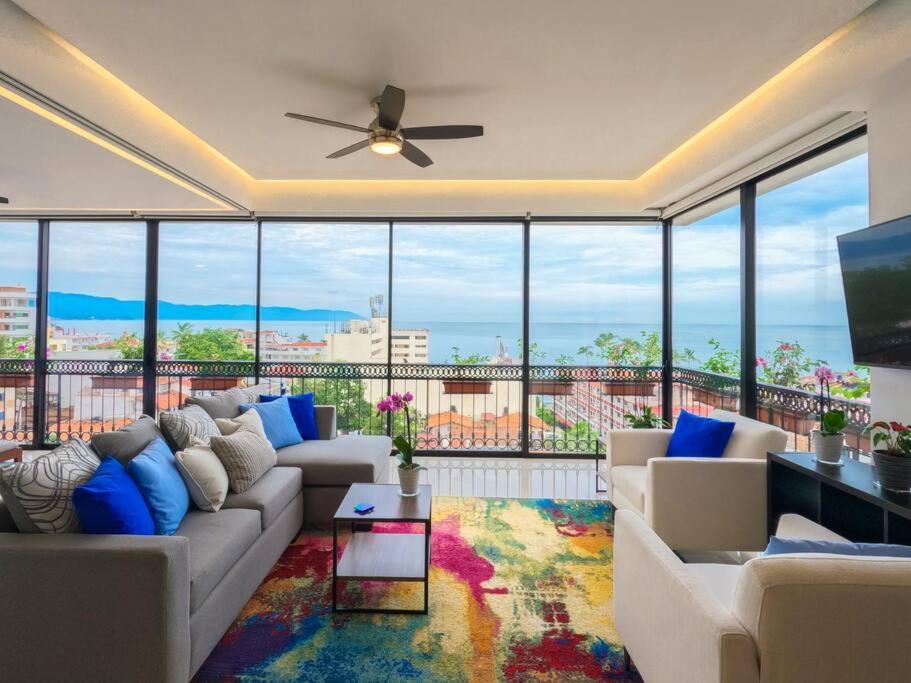 Luxury Oceanview Modern Condo Puerto Vallarta Luaran gambar