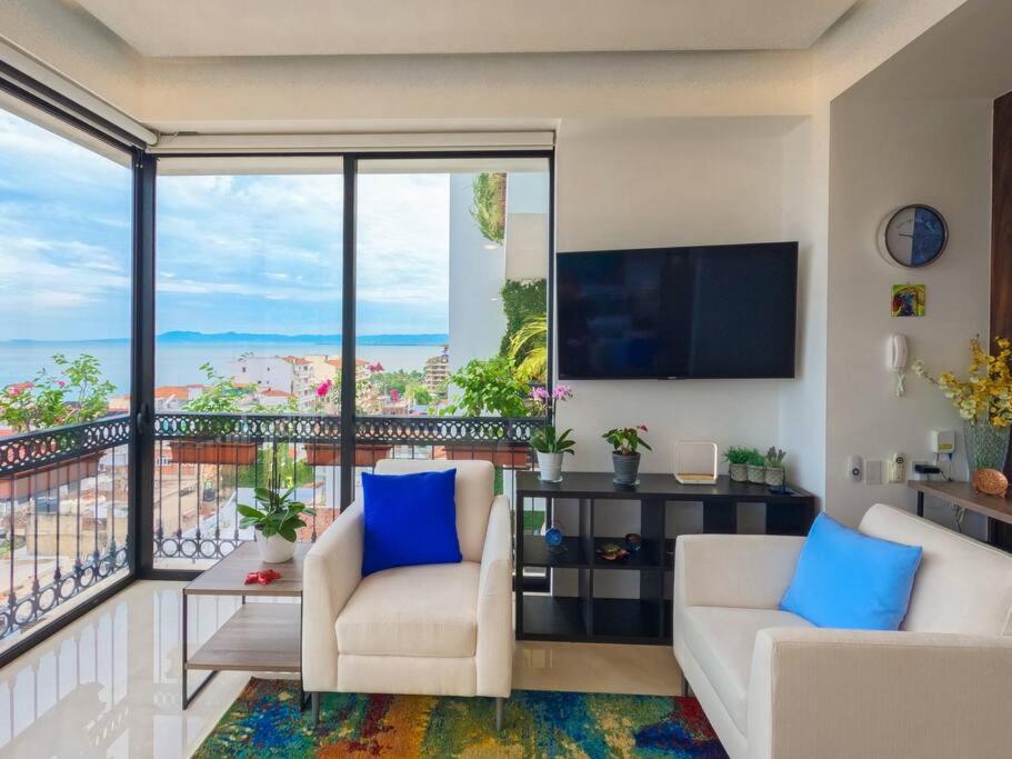 Luxury Oceanview Modern Condo Puerto Vallarta Luaran gambar